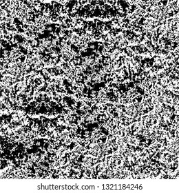 Rough, scratch, splatter grunge pattern design brush strokes. Overlay texture. Faded black-white dyed paper texture. Sketch grunge design. Use for poster, cover, banner, mock-up, stickers layout.