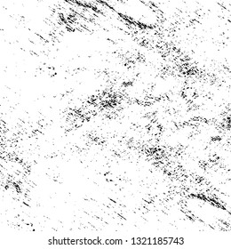 Rough, scratch, splatter grunge pattern design brush strokes. Overlay texture. Faded black-white dyed paper texture. Sketch grunge design. Use for poster, cover, banner, mock-up, stickers layout.