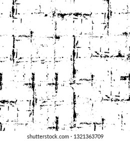 Rough, scratch, splatter grunge pattern design brush strokes. Overlay texture. Faded black-white dyed paper texture. Sketch grunge design. Use for poster, cover, banner, mock-up, stickers layout.