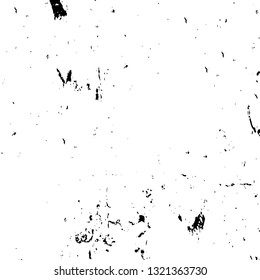 Rough, scratch, splatter grunge pattern design brush strokes. Overlay texture. Faded black-white dyed paper texture. Sketch grunge design. Use for poster, cover, banner, mock-up, stickers layout.