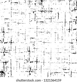 Rough, scratch, splatter grunge pattern design brush strokes. Overlay texture. Faded black-white dyed paper texture. Sketch grunge design. Use for poster, cover, banner, mock-up, stickers layout.