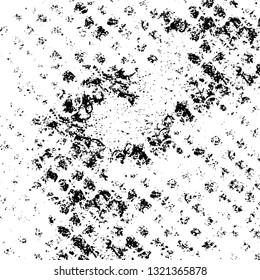 Rough, scratch, splatter grunge pattern design brush strokes. Overlay texture. Faded black-white dyed paper texture. Sketch grunge design. Use for poster, cover, banner, mock-up, stickers layout.