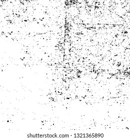 Rough, scratch, splatter grunge pattern design brush strokes. Overlay texture. Faded black-white dyed paper texture. Sketch grunge design. Use for poster, cover, banner, mock-up, stickers layout.