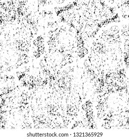 Rough, scratch, splatter grunge pattern design brush strokes. Overlay texture. Faded black-white dyed paper texture. Sketch grunge design. Use for poster, cover, banner, mock-up, stickers layout.
