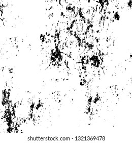 Rough, scratch, splatter grunge pattern design brush strokes. Overlay texture. Faded black-white dyed paper texture. Sketch grunge design. Use for poster, cover, banner, mock-up, stickers layout.