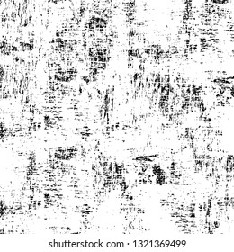 Rough, scratch, splatter grunge pattern design brush strokes. Overlay texture. Faded black-white dyed paper texture. Sketch grunge design. Use for poster, cover, banner, mock-up, stickers layout.