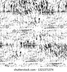 Rough, scratch, splatter grunge pattern design brush strokes. Overlay texture. Faded black-white dyed paper texture. Sketch grunge design. Use for poster, cover, banner, mock-up, stickers layout.