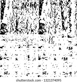 Rough, scratch, splatter grunge pattern design brush strokes. Overlay texture. Faded black-white dyed paper texture. Sketch grunge design. Use for poster, cover, banner, mock-up, stickers layout.
