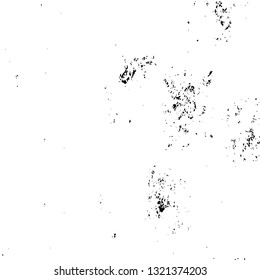 Rough, scratch, splatter grunge pattern design brush strokes. Overlay texture. Faded black-white dyed paper texture. Sketch grunge design. Use for poster, cover, banner, mock-up, stickers layout.