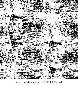 Rough, scratch, splatter grunge pattern design brush strokes. Overlay texture. Faded black-white dyed paper texture. Sketch grunge design. Use for poster, cover, banner, mock-up, stickers layout.