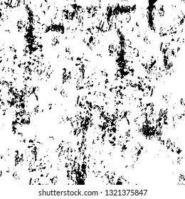 Rough, scratch, splatter grunge pattern design brush strokes. Overlay texture. Faded black-white dyed paper texture. Sketch grunge design. Use for poster, cover, banner, mock-up, stickers layout.