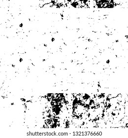 Rough, scratch, splatter grunge pattern design brush strokes. Overlay texture. Faded black-white dyed paper texture. Sketch grunge design. Use for poster, cover, banner, mock-up, stickers layout.