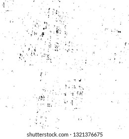 Rough, scratch, splatter grunge pattern design brush strokes. Overlay texture. Faded black-white dyed paper texture. Sketch grunge design. Use for poster, cover, banner, mock-up, stickers layout.