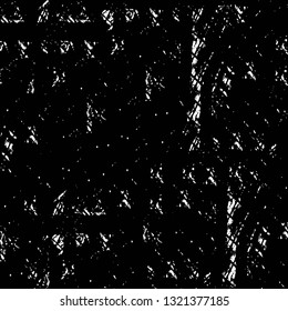 Rough, scratch, splatter grunge pattern design brush strokes. Overlay texture. Faded black-white dyed paper texture. Sketch grunge design. Use for poster, cover, banner, mock-up, stickers layout.