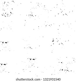 Rough, scratch, splatter grunge pattern design brush strokes. Overlay texture. Faded black-white dyed paper texture. Sketch grunge design. Use for poster, cover, banner, mock-up, stickers layout.
