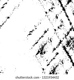 Rough, scratch, splatter grunge pattern design brush strokes. Overlay texture. Faded black-white dyed paper texture. Sketch grunge design. Use for poster, cover, banner, mock-up, stickers layout.