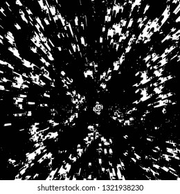 Rough, scratch, splatter grunge pattern design brush strokes. Overlay texture. Faded black-white dyed paper texture. Sketch grunge design. Use for poster, cover, banner, mock-up, stickers layout.