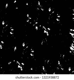 Rough, scratch, splatter grunge pattern design brush strokes. Overlay texture. Faded black-white dyed paper texture. Sketch grunge design. Use for poster, cover, banner, mock-up, stickers layout.