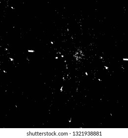 Rough, scratch, splatter grunge pattern design brush strokes. Overlay texture. Faded black-white dyed paper texture. Sketch grunge design. Use for poster, cover, banner, mock-up, stickers layout.
