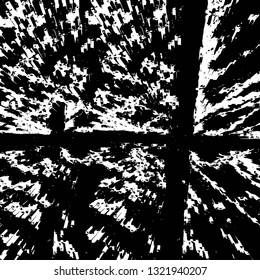 Rough, scratch, splatter grunge pattern design brush strokes. Overlay texture. Faded black-white dyed paper texture. Sketch grunge design. Use for poster, cover, banner, mock-up, stickers layout.