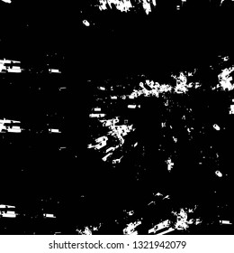 Rough, scratch, splatter grunge pattern design brush strokes. Overlay texture. Faded black-white dyed paper texture. Sketch grunge design. Use for poster, cover, banner, mock-up, stickers layout.