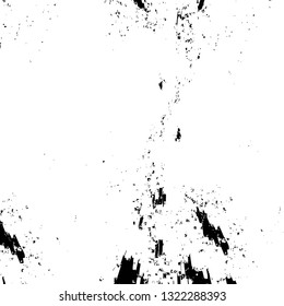 Rough, scratch, splatter grunge pattern design brush strokes. Overlay texture. Faded black-white dyed paper texture. Sketch grunge design. Use for poster, cover, banner, mock-up, stickers layout.