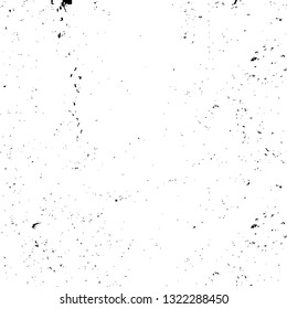 Rough, scratch, splatter grunge pattern design brush strokes. Overlay texture. Faded black-white dyed paper texture. Sketch grunge design. Use for poster, cover, banner, mock-up, stickers layout.