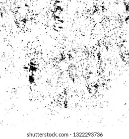 Rough, scratch, splatter grunge pattern design brush strokes. Overlay texture. Faded black-white dyed paper texture. Sketch grunge design. Use for poster, cover, banner, mock-up, stickers layout.