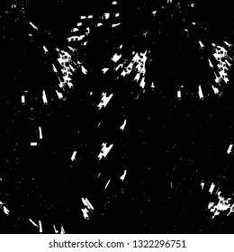 Rough, scratch, splatter grunge pattern design brush strokes. Overlay texture. Faded black-white dyed paper texture. Sketch grunge design. Use for poster, cover, banner, mock-up, stickers layout.