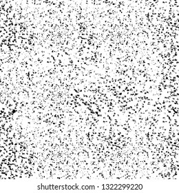 Rough, scratch, splatter grunge pattern design brush strokes. Overlay texture. Faded black-white dyed paper texture. Sketch grunge design. Use for poster, cover, banner, mock-up, stickers layout.