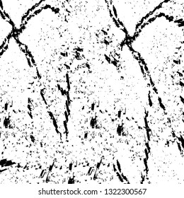 Rough, scratch, splatter grunge pattern design brush strokes. Overlay texture. Faded black-white dyed paper texture. Sketch grunge design. Use for poster, cover, banner, mock-up, stickers layout.