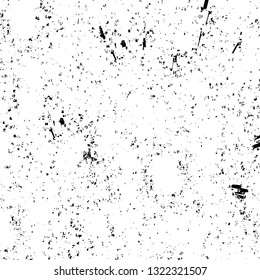 Rough, scratch, splatter grunge pattern design brush strokes. Overlay texture. Faded black-white dyed paper texture. Sketch grunge design. Use for poster, cover, banner, mock-up, stickers layout.