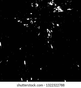 Rough, scratch, splatter grunge pattern design brush strokes. Overlay texture. Faded black-white dyed paper texture. Sketch grunge design. Use for poster, cover, banner, mock-up, stickers layout.