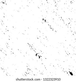 Rough, scratch, splatter grunge pattern design brush strokes. Overlay texture. Faded black-white dyed paper texture. Sketch grunge design. Use for poster, cover, banner, mock-up, stickers layout.