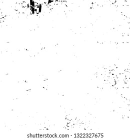 Rough, scratch, splatter grunge pattern design brush strokes. Overlay texture. Faded black-white dyed paper texture. Sketch grunge design. Use for poster, cover, banner, mock-up, stickers layout.