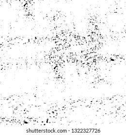 Rough, scratch, splatter grunge pattern design brush strokes. Overlay texture. Faded black-white dyed paper texture. Sketch grunge design. Use for poster, cover, banner, mock-up, stickers layout.