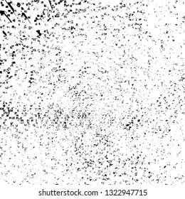 Rough, scratch, splatter grunge pattern design brush strokes. Overlay texture. Faded black-white dyed paper texture. Sketch grunge design. Use for poster, cover, banner, mock-up, stickers layout.