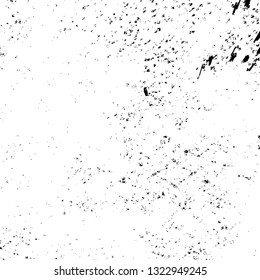 Rough, scratch, splatter grunge pattern design brush strokes. Overlay texture. Faded black-white dyed paper texture. Sketch grunge design. Use for poster, cover, banner, mock-up, stickers layout.