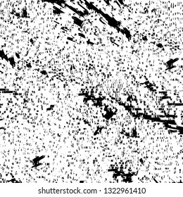 Rough, scratch, splatter grunge pattern design brush strokes. Overlay texture. Faded black-white dyed paper texture. Sketch grunge design. Use for poster, cover, banner, mock-up, stickers layout.