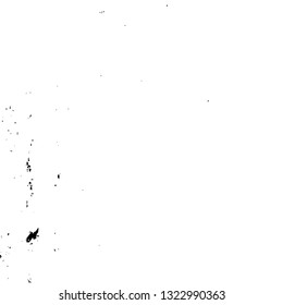 Rough, scratch, splatter grunge pattern design brush strokes. Overlay texture. Faded black-white dyed paper texture. Sketch grunge design. Use for poster, cover, banner, mock-up, stickers layout.
