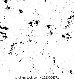 Rough, scratch, splatter grunge pattern design brush strokes. Overlay texture. Faded black-white dyed paper texture. Sketch grunge design. Use for poster, cover, banner, mock-up, stickers layout.