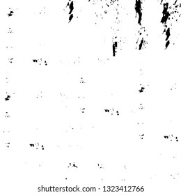 Rough, scratch, splatter grunge pattern design brush strokes. Overlay texture. Faded black-white dyed paper texture. Sketch grunge design. Use for poster, cover, banner, mock-up, stickers layout.