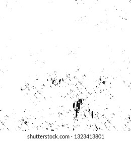 Rough, scratch, splatter grunge pattern design brush strokes. Overlay texture. Faded black-white dyed paper texture. Sketch grunge design. Use for poster, cover, banner, mock-up, stickers layout.