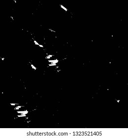 Rough, scratch, splatter grunge pattern design brush strokes. Overlay texture. Faded black-white dyed paper texture. Sketch grunge design. Use for poster, cover, banner, mock-up, stickers layout.