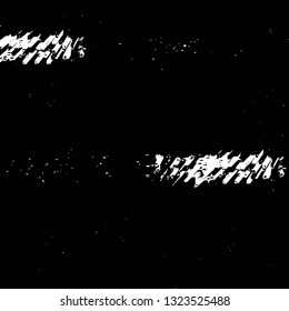 Rough, scratch, splatter grunge pattern design brush strokes. Overlay texture. Faded black-white dyed paper texture. Sketch grunge design. Use for poster, cover, banner, mock-up, stickers layout.