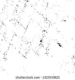 Rough, scratch, splatter grunge pattern design brush strokes. Overlay texture. Faded black-white dyed paper texture. Sketch grunge design. Use for poster, cover, banner, mock-up, stickers layout.