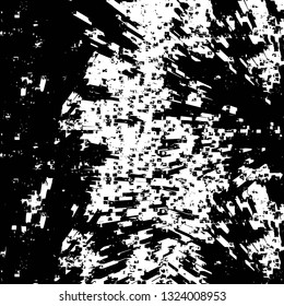 Rough, scratch, splatter grunge pattern design brush strokes. Overlay texture. Faded black-white dyed paper texture. Sketch grunge design. Use for poster, cover, banner, mock-up, stickers layout.