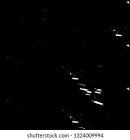 Rough, scratch, splatter grunge pattern design brush strokes. Overlay texture. Faded black-white dyed paper texture. Sketch grunge design. Use for poster, cover, banner, mock-up, stickers layout.