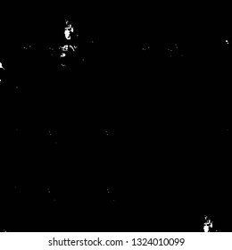 Rough, scratch, splatter grunge pattern design brush strokes. Overlay texture. Faded black-white dyed paper texture. Sketch grunge design. Use for poster, cover, banner, mock-up, stickers layout.