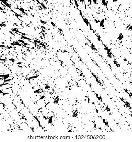 Rough, scratch, splatter grunge pattern design brush strokes. Overlay texture. Faded black-white dyed paper texture. Sketch grunge design. Use for poster, cover, banner, mock-up, stickers layout.